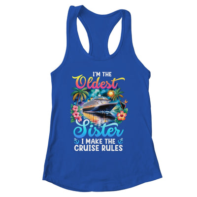 I Make The Rules Oldest Sister Cruise 2026 Sisters Cruising Shirt & Tank Top | siriusteestore