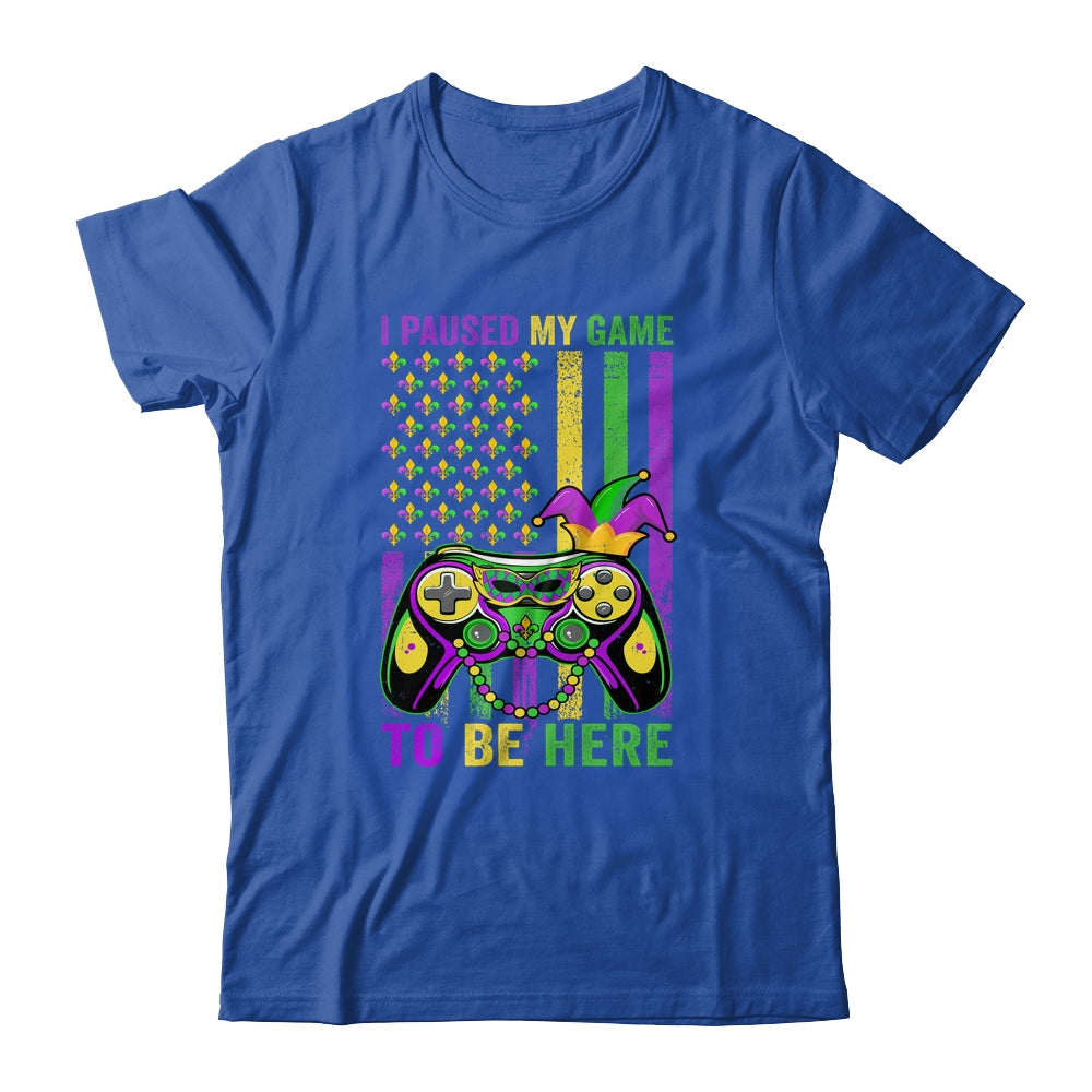 I Paused My Game To Be Here Video Game Beads Mardi Gras Shirt & Hoodie | siriusteestore
