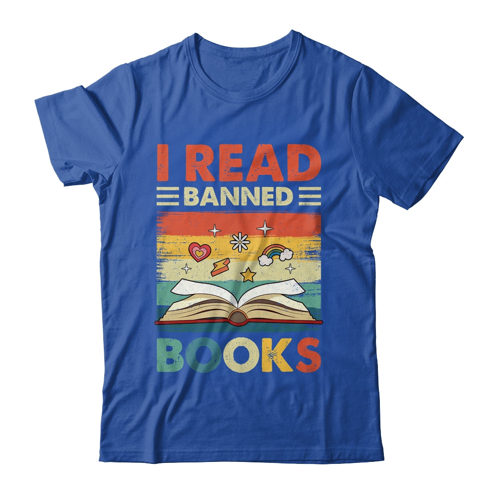 I Read Banned Books Week Librarian Freedom Reader Nerd Shirt & Tank Top | siriusteestore