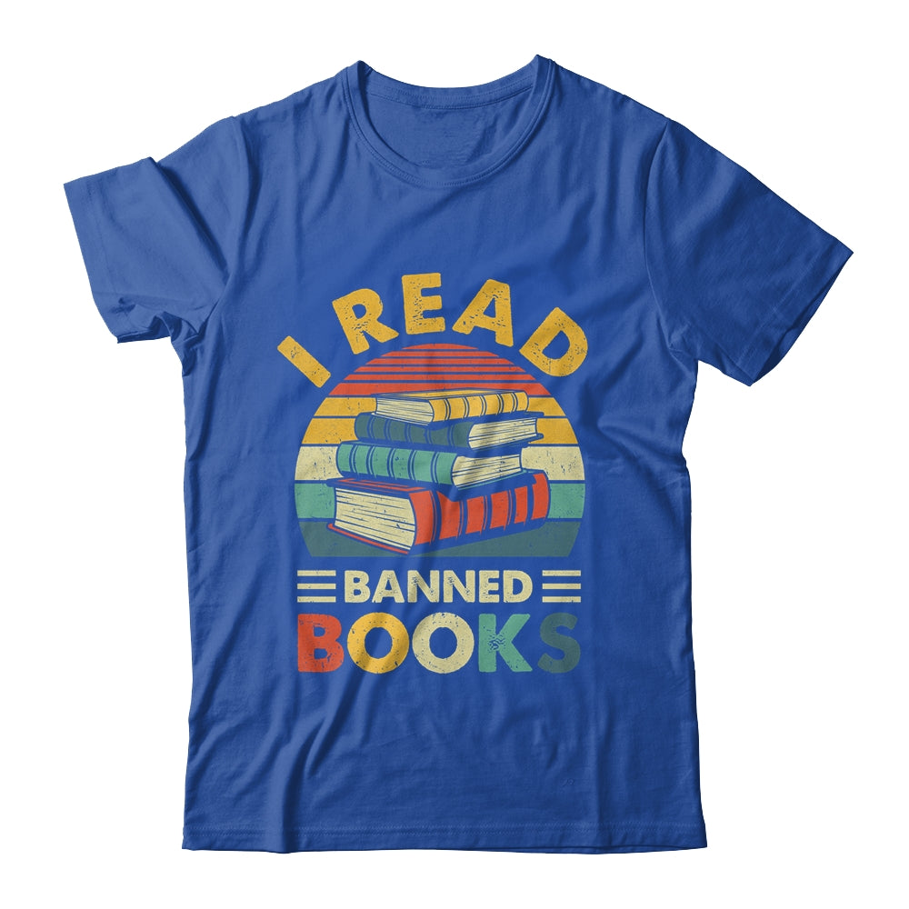 I Read Banned Books Week Librarian Freedom Reader Nerd Men Shirt & Tank Top | siriusteestore