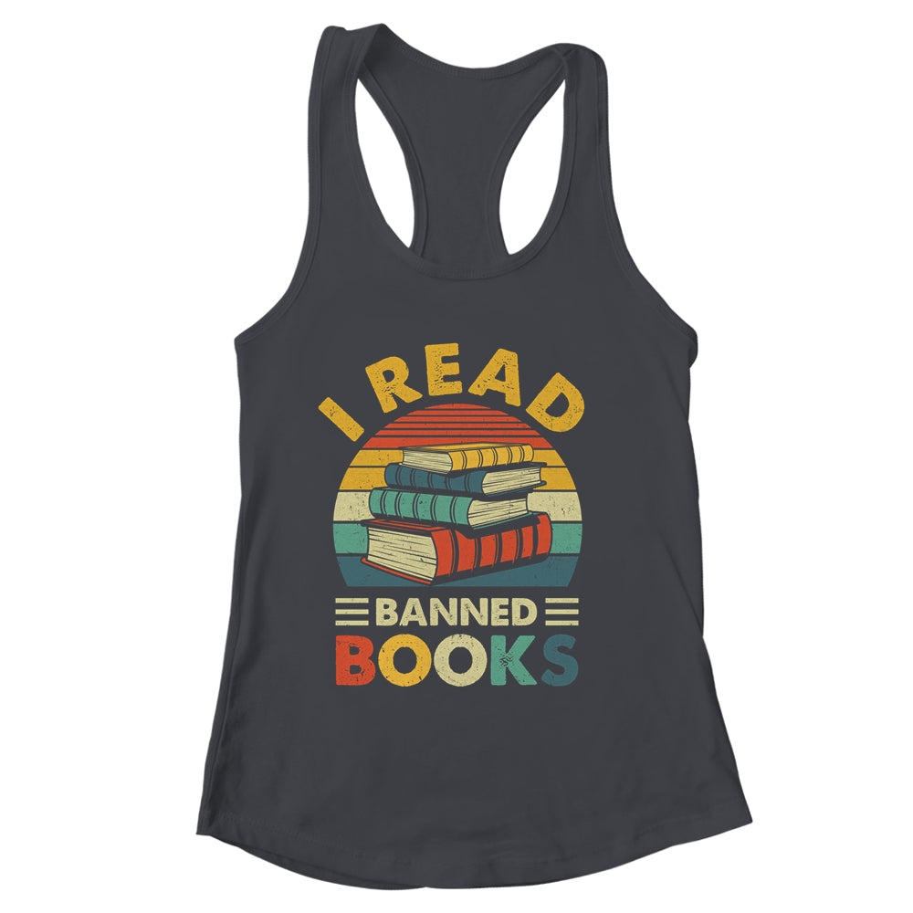 I Read Banned Books Week Librarian Freedom Reader Nerd Men Shirt & Tank Top | siriusteestore