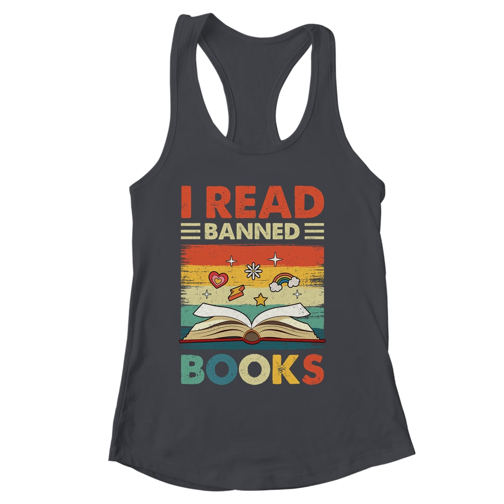 I Read Banned Books Week Librarian Freedom Reader Nerd Shirt & Tank Top | siriusteestore