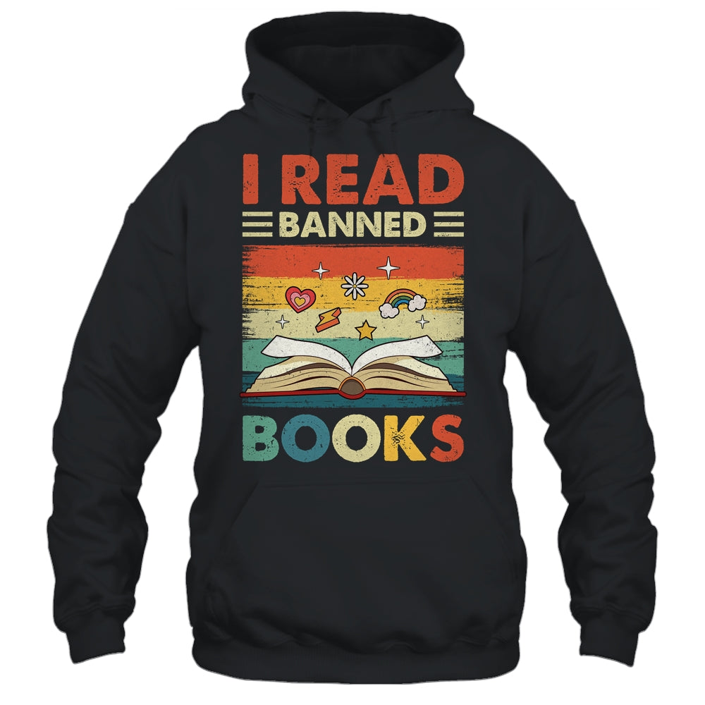 I Read Banned Books Week Librarian Freedom Reader Nerd Shirt & Tank Top | siriusteestore