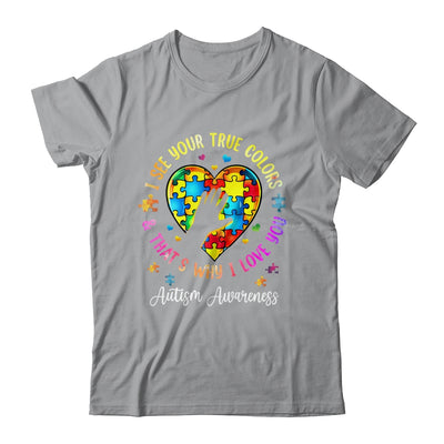 I See Your True Colors Autism Awareness Month Men Women Kids Shirt & Tank Top | siriusteestore