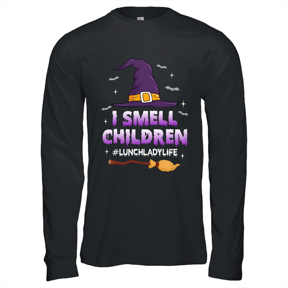 I Smell Children Lunch Lady Funny Halloween For Lunch Lady Shirt & Hoodie | siriusteestore