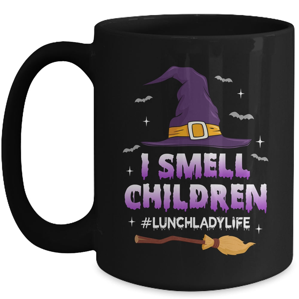 I Smell Children Lunch Lady Funny Halloween For Lunch Lady Mug | siriusteestore