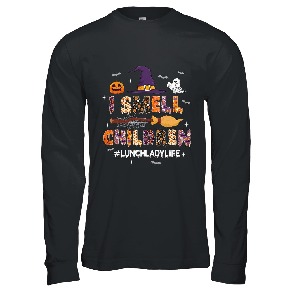 I Smell Children Lunch Lady Life Halloween For Lunch Lady Shirt & Hoodie | siriusteestore