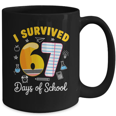 I Survived 67 Days Of School Funny Meme Teacher Student Mug | siriusteestore