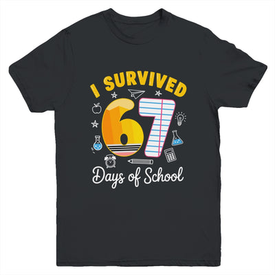 I Survived 67 Days Of School Funny Meme Teacher Student Youth Shirt | siriusteestore