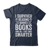 I Survived Reading Banned Books Funny Book Lover Shirt & Tank Top | siriusteestore
