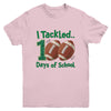 I Tackled 100 Days Of School Football Students Boys Kids Youth Shirt | siriusteestore