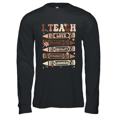 I Teach Black History Teacher Celebrate Black History Month Shirt & Hoodie | siriusteestore