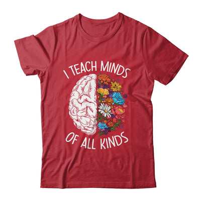 I Teach Minds Of All Kinds Special Education Teacher Shirt & Hoodie | siriusteestore