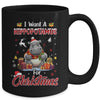 I Want A Hippopotamus For Christmas Hippo Candy Santa Mug | siriusteestore