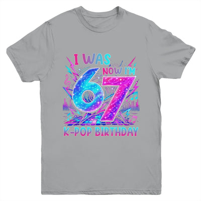 I Was 6 Now I'M 7 Kpop Birthday Girl Gifts For Kids Girls Youth Shirt | siriusteestore