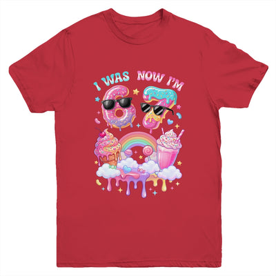 I Was 6 Now I'm 7 Ice Cream Dripping 67 Meme Kids Birthday Youth Shirt | siriusteestore