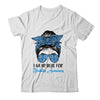 I Wear Blue For Diabetes Awareness Leopard Messy Bun Hair Shirt & Hoodie | siriusteestore