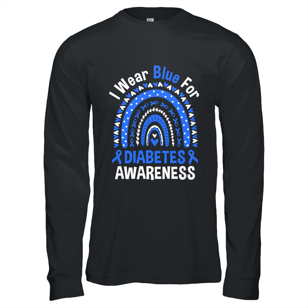 I Wear Blue For Diabetes Awareness Type One Diabetes Shirt & Hoodie | siriusteestore