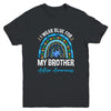 I Wear Blue For My Brother Autism Awareness Matching Family Youth Shirt | siriusteestore