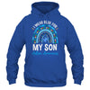 I Wear Blue For My Son Autism Awareness Matching Family Shirt & Hoodie | siriusteestore