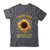 I Wear Gold Childhood Cancer Awareness Sunflower Women Kids Shirt & Hoodie | siriusteestore