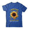 I Wear Gold Childhood Cancer Awareness Sunflower Women Kids Shirt & Hoodie | siriusteestore