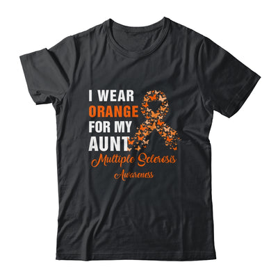 I Wear Orange For My Aunt MS Warrior Multiple Sclerosis Shirt & Hoodie | siriusteestore