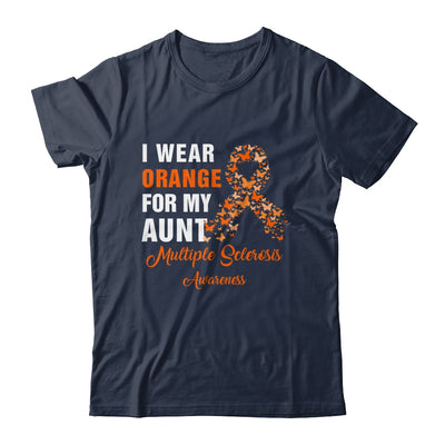 I Wear Orange For My Aunt MS Warrior Multiple Sclerosis Shirt & Hoodie | siriusteestore