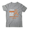 I Wear Orange For My Aunt MS Warrior Multiple Sclerosis Shirt & Hoodie | siriusteestore