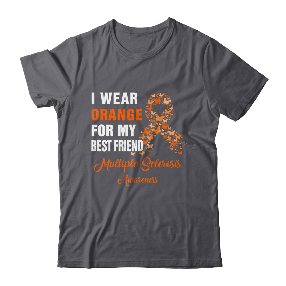 I Wear Orange For My Best Friend Warrior Multiple Sclerosis Shirt & Hoodie | siriusteestore