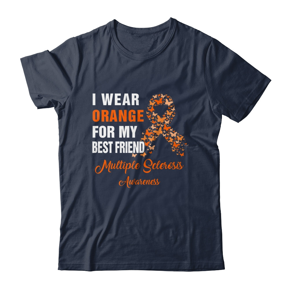 I Wear Orange For My Best Friend Warrior Multiple Sclerosis Shirt & Hoodie | siriusteestore