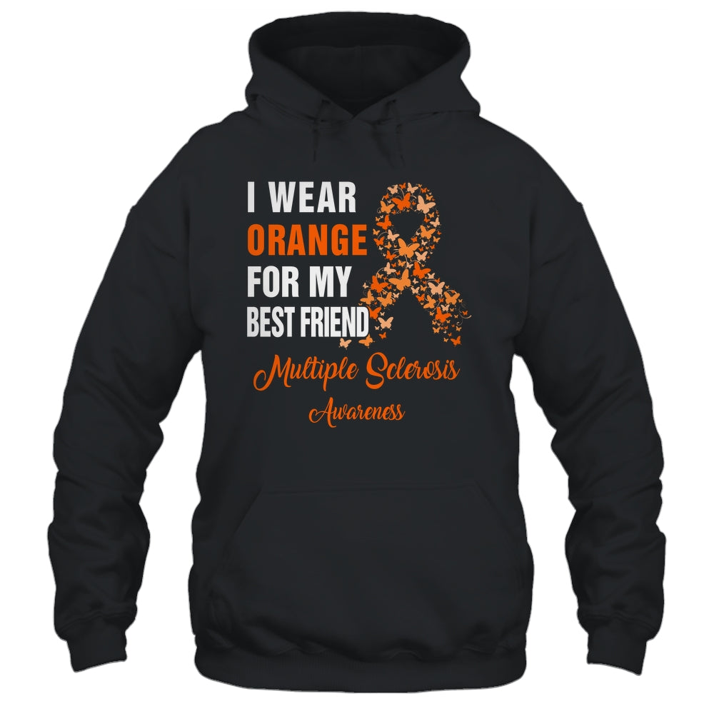 I Wear Orange For My Best Friend Warrior Multiple Sclerosis Shirt & Hoodie | siriusteestore