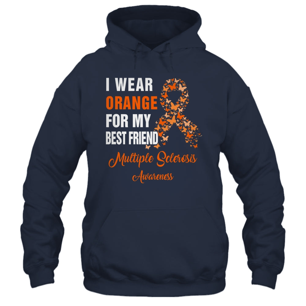 I Wear Orange For My Best Friend Warrior Multiple Sclerosis Shirt & Hoodie | siriusteestore