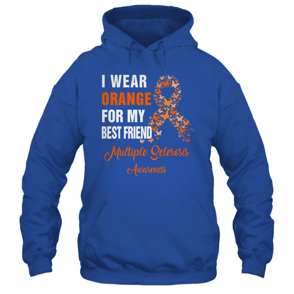I Wear Orange For My Best Friend Warrior Multiple Sclerosis Shirt & Hoodie | siriusteestore