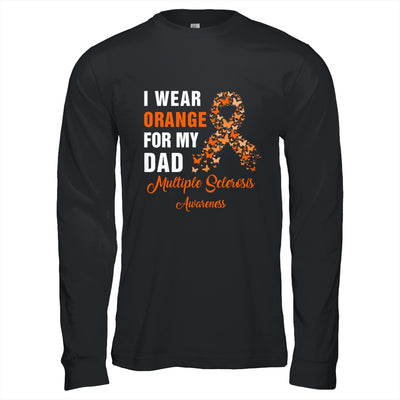 I Wear Orange For My Dad MS Warrior Multiple Sclerosis Shirt & Hoodie | siriusteestore