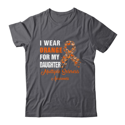I Wear Orange For My Daughter MS Warrior Multiple Sclerosis Shirt & Hoodie | siriusteestore
