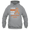 I Wear Orange For My Mom MS Warrior Multiple Sclerosis Shirt & Hoodie | siriusteestore