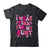 I Wear Pink For My Aunt Breast Cancer Awareness Support Groovy Shirt & Hoodie | siriusteestore