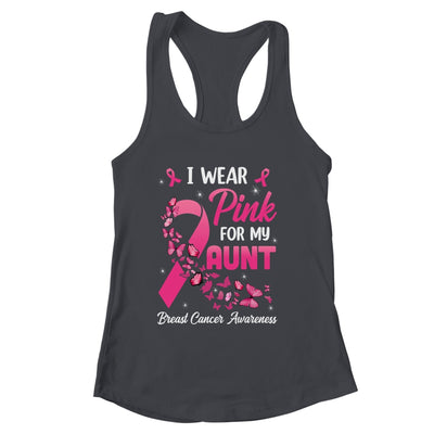 I Wear Pink For My Aunt Breast Cancer Awareness Women Shirt & Tank Top | siriusteestore