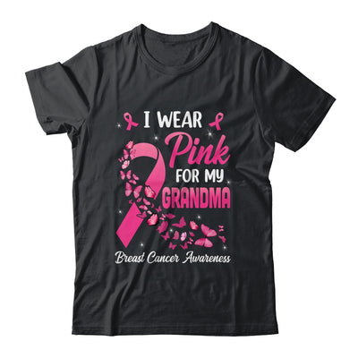 I Wear Pink For My Grandma Breast Cancer Awareness Women Shirt & Tank Top | siriusteestore