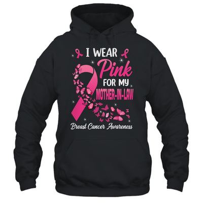 I Wear Pink For My Mother-In-Law Breast Cancer Awareness Women Shirt & Tank Top | siriusteestore