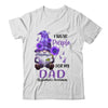 I Wear Purple For My Dad Gnome Alzheimer's Awareness Shirt & Hoodie | siriusteestore