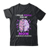 I Wear Purple For My Mom Alzheimer's Awareness Brain Shirt & Hoodie | siriusteestore