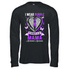 I Wear Purple In Memory Of My Mama Alzheimer's Awareness Shirt & Hoodie | siriusteestore