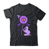 I Will Remember For You Elephant Flower Alzheimers Awareness Shirt & Hoodie | siriusteestore