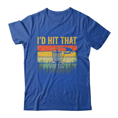 I'd Hit That Funny Disc Golf Art Vintage Disc Sport Player Shirt & Tank Top | siriusteestore