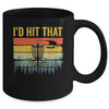 I'd Hit That Funny Disc Golf Art Vintage Disc Sport Player Mug | siriusteestore
