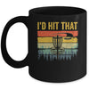 I'd Hit That Funny Disc Golf Art Vintage Disc Sport Player Mug | siriusteestore
