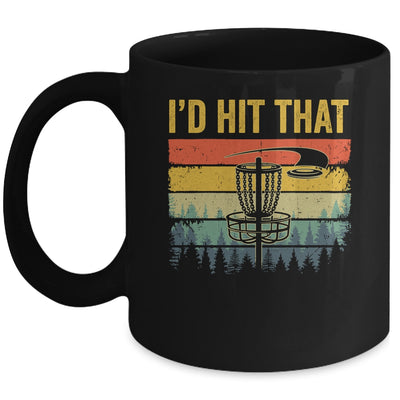 I'd Hit That Funny Disc Golf Art Vintage Disc Sport Player Mug | siriusteestore