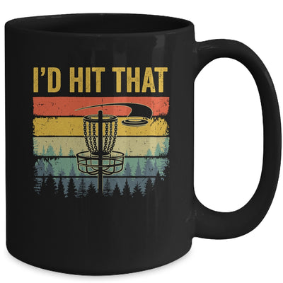 I'd Hit That Funny Disc Golf Art Vintage Disc Sport Player Mug | siriusteestore